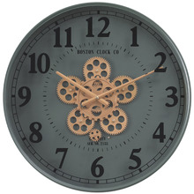 50cm Boston Metal Wall Clock